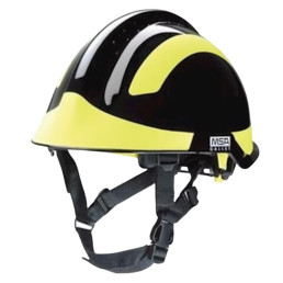 Casco Bombero Gallet F2 X-Strem Negro